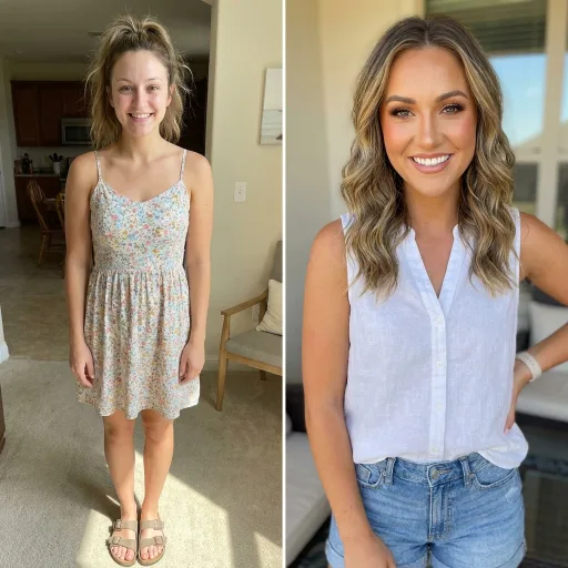 Complete glow up makeover results
